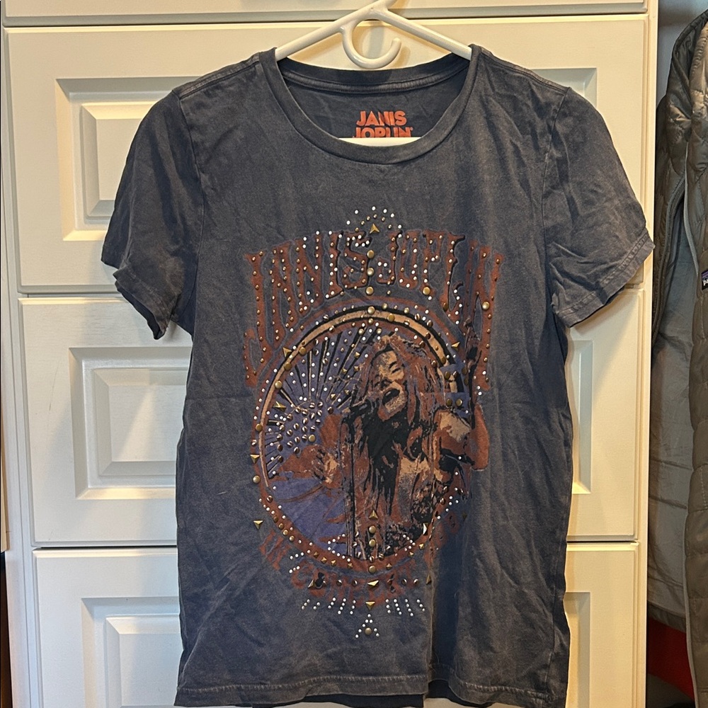 Lucky Brand Blue Graphic Tee